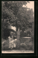 CPA Veaugues, Le Moulin D`en Haut Et Le Lavoir  - Sonstige & Ohne Zuordnung