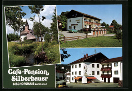 AK Bischofsmais /Regen, Cafe-Pension Silberbauer  - Regen