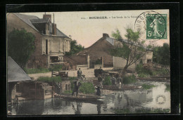 CPA Bourges, Les Bords De La Voiselle  - Bourges