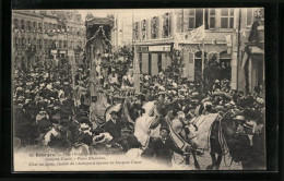 CPA Bourges, Fete Historique De L`Argentier Jacques-Coeur, Place Blanchat  - Bourges