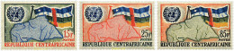 50706 MNH CENTROAFRICANA 1961 ADMISION A LAS NACIONES UNIDAS - Repubblica Centroafricana
