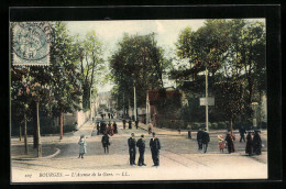 CPA Bourges, L`Avenue De La Gare  - Bourges