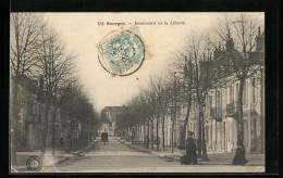 CPA Bourges, Boulevard De La Liberté  - Bourges