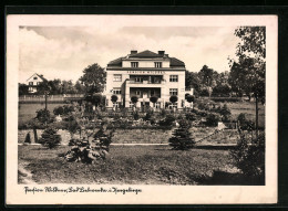 AK Bad Liebwerda / Lazne Libverda, Pension Wildner Mit Park  - Tchéquie