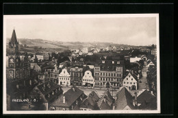 AK Friedland / Frydlant, Ortsansicht Aus Der Vogelschau  - Czech Republic