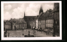 AK Eger, Platz Und Brunnen  - República Checa