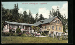 AK Schluckenau, Königswalde, Gasthaus Auf Dem Jüttelberge  - Tchéquie