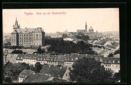 AK Teplitz, Blick Von Der Stephanshöhe  - Repubblica Ceca