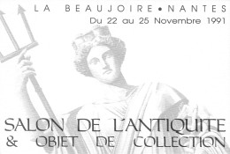 CPSM Salon De L'Antiquité Et Objet De Collection-La Beaujoire-Nantes    L2963 - Sammlerbörsen & Sammlerausstellungen
