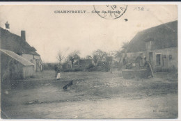 Champfrault (14 Calvados) Coin Du Marais - Cour De Ferme - édit. Guenin Circulée 1915 (état) - Other & Unclassified