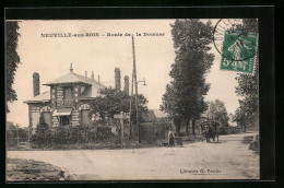 CPA Neuville-aux-Bois, Route De La Domuse  - Other & Unclassified