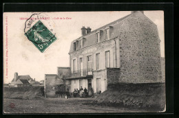 CPA Sermaises-du-Loiret, Cafe De La Gare  - Other & Unclassified