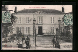 CPA Neuville-au-Bois, La Mairie  - Other & Unclassified