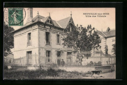 CPA Neuville-aux-Bois, Villa Des Tilleuls  - Other & Unclassified