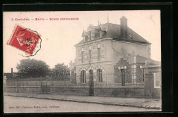 CPA Cercottes, Mairie - Ecoles Communales  - Other & Unclassified