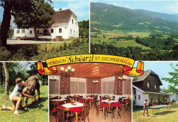 73979885 St_Georgen_Lavanttal Gasthaus Pension Alois Riedl Panorama Gaststube Ti - Autres & Non Classés