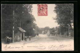 CPA Olivet, Hauptstrasse Avec Tramway  - Autres & Non Classés