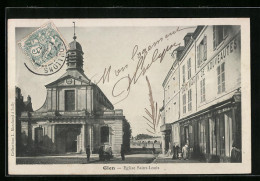 CPA Gien, Eglise Saint-Louis  - Gien