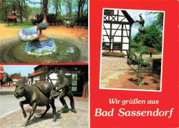 73979860 Bad_Sassendorf Park Pfauenbrunnen Skulpturen - Bad Sassendorf