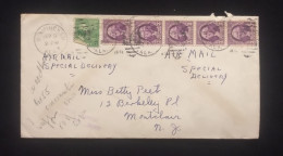C) 1936. UNITED STATES. INTERNAL AIRMAIL. MULTIPLE GEORGE WASHINGTON STAMPS. XF - Other & Unclassified