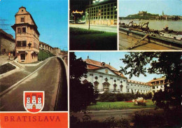 73979811 BRATISLAVA_Pressburg_Pozsony_SK Teilansichten Hafen Schloss - Slovaquie