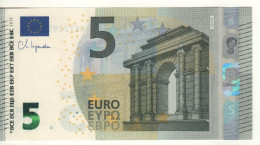 5 EURO  "France"    Ch.Lagarde    U 011 H5   UE7229396456  /  FDS - UNC - 5 Euro