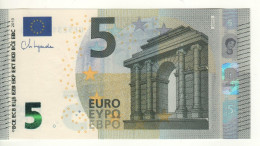 5 EURO  "France"    Ch.Lagarde    U 011 F6   UF5231892193  /  FDS - UNC - 5 Euro