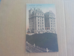 CPA -  AU PLUS RAPIDE - ARGENTINE - BUENOS AIRES - PLAZA HOTEL  - VOYAGEE  1910 NON TIMBREE - Argentina