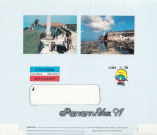 660  Lighthouses - Phares  - 1991 - Aerogramme - Cb - 2,85 - Lighthouses