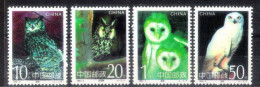 2861  Hiboux - Owls - China Yv 3276-79 MNH - 1,50 - Hiboux & Chouettes