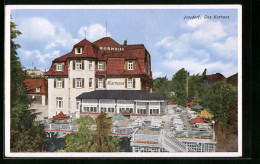 AK Jonsdorf, Das Kurhaus Aus Der Vogelschau  - Jonsdorf