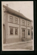 Foto-AK Friedrichswerth, Bürgerhaus Von Der Strasse Gesehen, 1912  - Autres & Non Classés