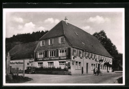 AK Lorch /Württ., Gasthof Zum Wachthaus Von Der Strasse Gesehen  - Lorch