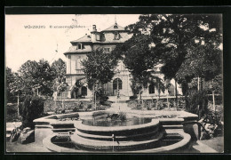 AK Würzburg, Verbindungshaus Rhenanenschlösschen Mit Brunnen  - Andere & Zonder Classificatie