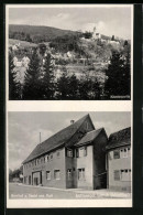 AK Lorch /Württbg. Gasthof Zum Hecht, Klosterpartie  - Lorch