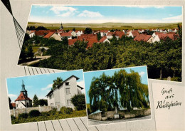 73908882 Ruedigheim Kirchhain Panorama Kirche Alter Baum - Autres & Non Classés