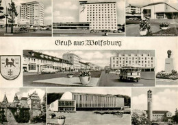 73908732 Wolfsburg Porschestr Rathaus Delphin Palast Schloss Stadthalle Christus - Wolfsburg