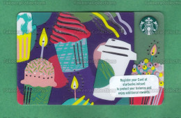 INDIA Inde Indien - Starbucks Gift Card 2017 - CN 6013 , SKU 11086066 - Unused - CUP CAKES & COFFEE - Gift Cards