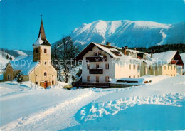 73869278 Lackenhof Gaming Niederoesterreich AT Mit Kirche Und Oetscher  - Andere & Zonder Classificatie