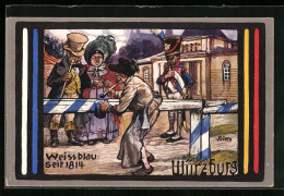AK Würzburg, Ganzsache Bayern PP38D14 /02, Weissblau Seit 1814, Festpostkarte  - Briefkaarten
