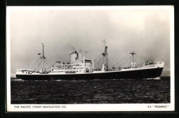 AK Handelsschiff SS Pizarro Der Pacific Steam Navigation Co.  - Cargos