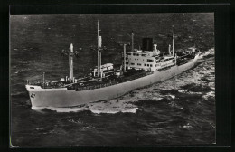 AK Handelsschiff MS Modjokerto Des Rotterdamschen Lloyds Aus Der Vogelschau  - Cargos