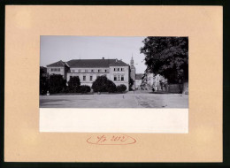 Fotografie Brück & Sohn Meissen, Ansicht Bautzen, Schulstrasse Mit Stadttheater & Lauenturm, Weinhandlung Albig  - Places