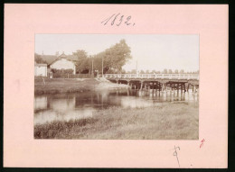 Fotografie Brück & Sohn Meissen, Ansicht Liebenwerda, Brücke über Die Schwarze Elster  - Lieux