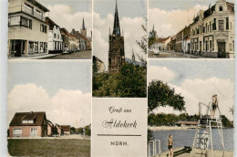 73869030 Aldekerk Ortspartien Kirche Schwimmbad Aldekerk - Autres & Non Classés