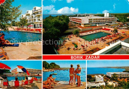 73834579 Borik Zadar Croatia Ferienanlage Hotel Swimming Pool Kuestenpanorama  - Croatia