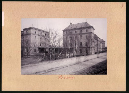 Fotografie Brück & Sohn Meissen, Ansicht Dresden, Strasse Am Garnisionslazarett  - Orte