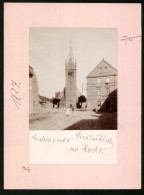 Fotografie Brück & Sohn Meissen, Ansicht Liebenwerda, Marktplatz Mit Ausspannung A. Weisse & Nicolaikirche  - Orte