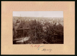 Fotografie Brück & Sohn Meissen, Ansicht Penig, Blick über Altpenig  - Places