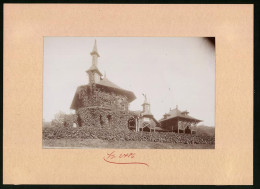 Fotografie Brück & Sohn Meissen, Ansicht Bilin, Partie Am Cafehaus Sauerbrunn  - Places